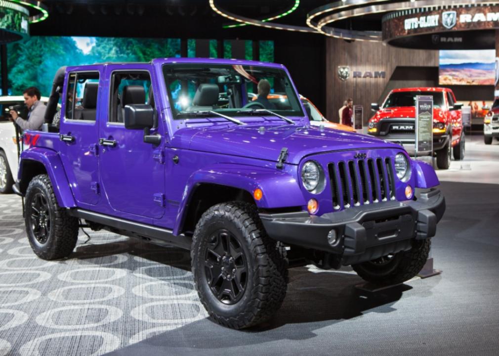 purple jeep